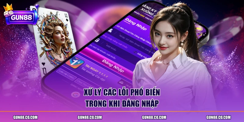 Lưu ý bảo mật khi thực hiện đăng nhập Gun88